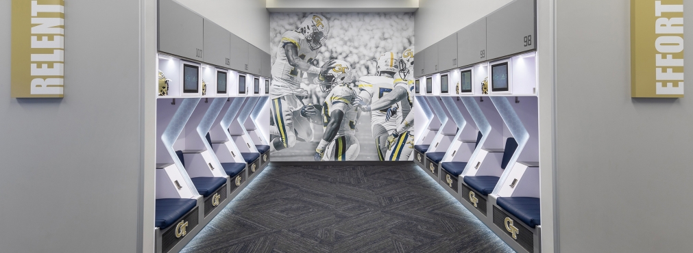 Commercial office space architectural photo